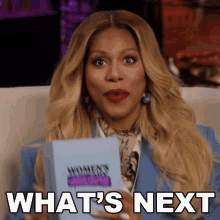 Whats Next Laverne Cox GIF - Whats Next Laverne Cox Whats After GIFs