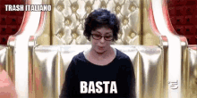 Basta Trash GIF - Basta Trash Italiano GIFs