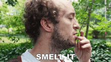 Smell It Peter Deligdisch GIF - Smell It Peter Deligdisch Peter Draws GIFs