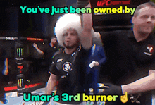 Umar Nurmagomedov Umars 3rd Burner GIF - Umar Nurmagomedov Umars 3rd Burner GIFs
