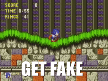 Sonic Get Fake GIF - Sonic Get Fake GIFs