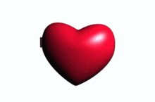 a heart shaped mirror that says boomshakalalaja