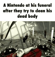 Nintendo At His Funeral Shoot GIF - Nintendo At His Funeral Shoot Kill GIFs