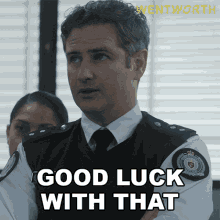 Good Luck With That Jake Stewart GIF - Good Luck With That Jake Stewart Wentworth GIFs