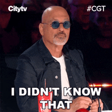 I Didnt Know That Howie Mandel GIF - I Didnt Know That Howie Mandel Canadas Got Talent GIFs