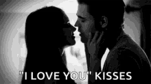 kiss stefan elena vampire diaries kisses
