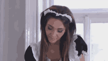 French Maid Sexy Girl GIF - French Maid Sexy Girl Hot Girl GIFs