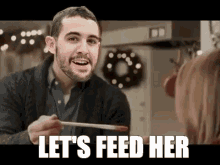 Feed Me Lets Feed Her GIF - Feed Me Lets Feed Her GIFs