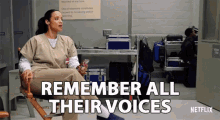 Remember All Their Voices Look Back GIF - Remember All Their Voices Look Back Voices GIFs