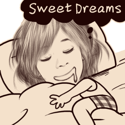 Sweet Dreams Dreaming Sticker - Sweet Dreams Dreaming Deep Sleep Stickers