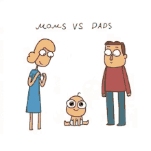 funny mom vs dads mom dad baby