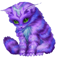cute purple