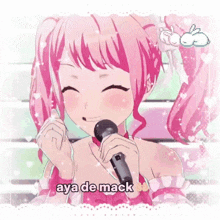 aya de mack is the name of the anime girl