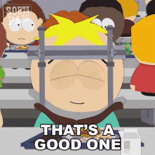 Thats A Good One Butters GIF - Thats A Good One Butters South Park GIFs