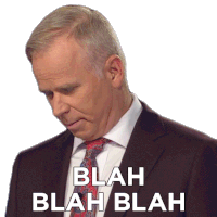 Blah Blah Blah Gerry Dee Sticker - Blah Blah Blah Gerry Dee Family Feud Canada Stickers