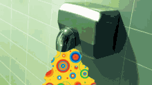 Colorful Hand Dryer GIF