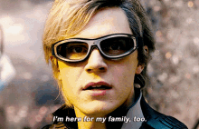 Quicksilver Im Here For My Family Too GIF - Quicksilver Im Here For My Family Too Evan Peters GIFs
