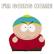 im going home eric cartman south park s4ep17 a very crappy christmas