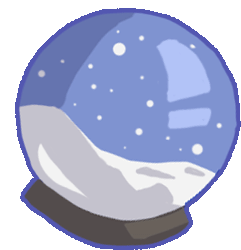 Snow Globe Travel Sticker - Snow Globe Travel Gaming Stickers