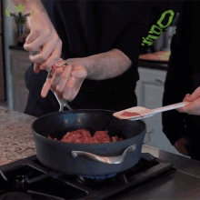 Season The Meat Outlaws GIF - Season The Meat Outlaws Put Seasoning GIFs