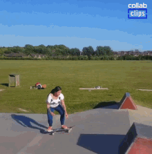 Kickflip Fail Skateboard Trick GIF - Kickflip Fail Skateboard Trick Fall GIFs