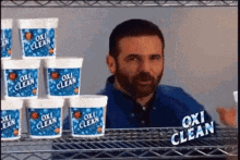 Billy Mays Oxi Clean GIF - Billy Mays Oxi Clean Wait Theres More GIFs