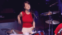 Meg White Drummer GIF - Meg White Drummer GIFs
