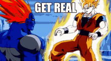 Goku Gets Punched In Balls Get Real GIF - Goku Gets Punched In Balls Get Real Goku GIFs