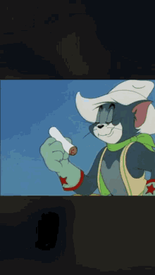 Tom And Jerry Howdy GIF - Tom And Jerry Howdy Big Smoke GIFs