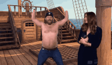 Shirtless Man Dancing GIF - Shirtless Man Dancing Fluggs GIFs