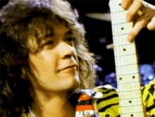 Eddie Van Halen Guitarist GIF - Eddie Van Halen Van Halen Guitarist GIFs