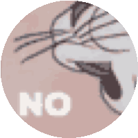No Bugsbunny Sticker - No Bugsbunny Nope Stickers