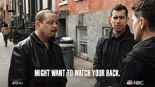 Might Want To Watch Your Back Sergeant Odafin Tutuola GIF - Might Want To Watch Your Back Sergeant Odafin Tutuola Ice-t GIFs