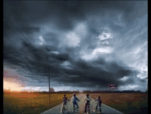 Stranger Things Clouds GIF - Stranger Things Clouds Storm GIFs