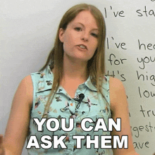 You Can Ask Them Emma GIF
