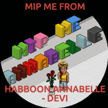 Habboon Mip Me Annabelle GIF - Habboon Mip Me Annabelle Mipped GIFs