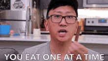 You Eat One At A Time One At Time GIF - You Eat One At A Time One At Time Slowly GIFs