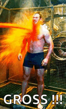 Chris Pratt Shower GIF - Chris Pratt Shower Orange Liquid GIFs