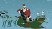 Santa Evil GIF - Santa Evil Futurama GIFs