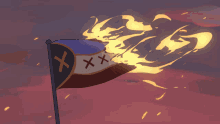 Flag Burning GIF - Flag Burning Fire GIFs
