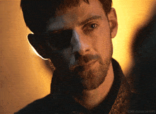 a close up of a man 's face with the words lord-aldhelm gifs below him