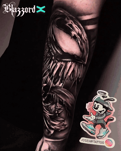Matias Noble S Black And Grey Realistic Tattoo Inkppl Venom Tattoo | Hot  Sex Picture