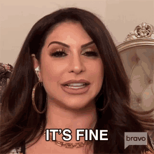 Its Fine Real Housewives Of New Jersey GIF - Its Fine Real Housewives Of New Jersey Rhnj GIFs