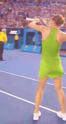 andrea petkovic dancing celebrate tennis feelin good