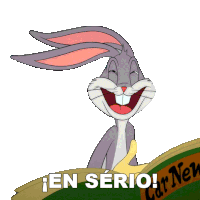 En Sério Bugs Bunny Sticker - En Sério Bugs Bunny Looney Tunes Stickers