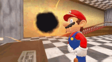 Smg4 Mario GIF - Smg4 Mario Black Hole GIFs