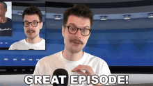 Great Episode Benedict Townsend GIF - Great Episode Benedict Townsend Youtuber News GIFs