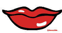 Lips Kiss Sticker - Lips Kiss Kisses Stickers