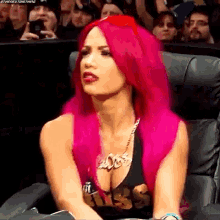 sasha banks whats your problem step up then fight lets fight