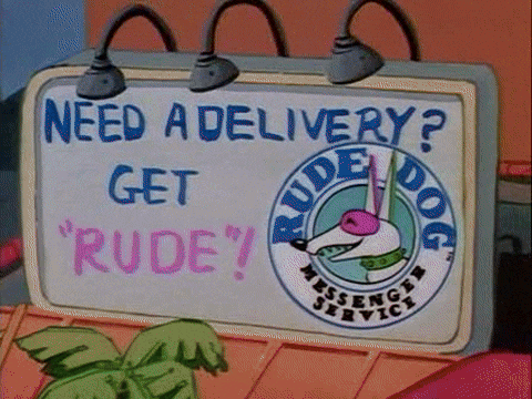 Rude Dog and the Dweebs title card